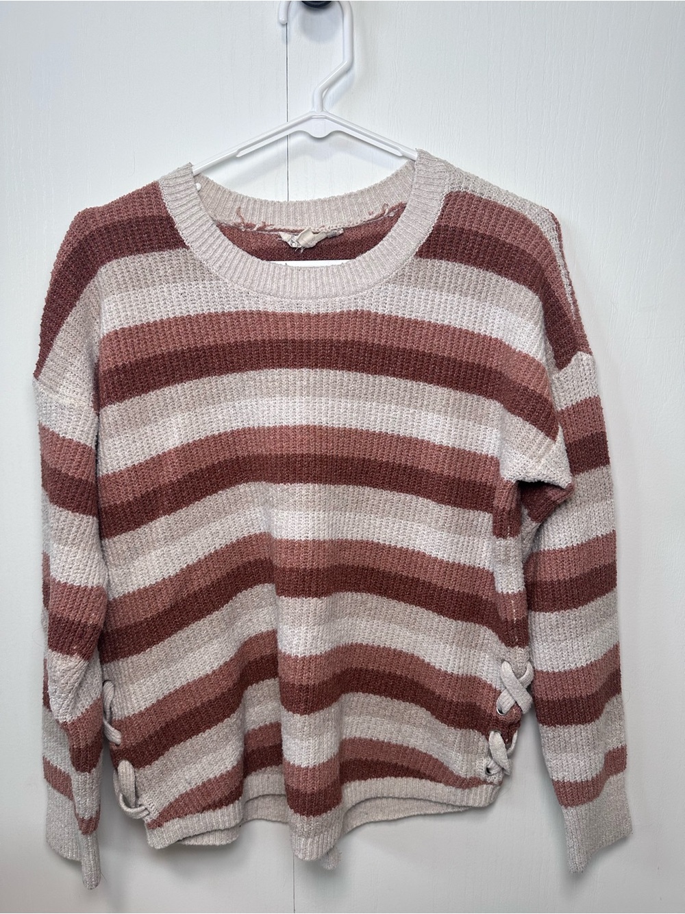 Cozy Striped Knit Sweater